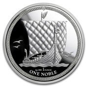 Isle of Man: Noble 1 uncja Srebra 2018