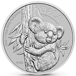 Koala 1/10 uncji Platyny 2024