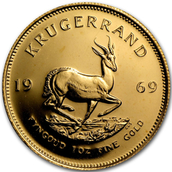 Krugerrand 1 uncja Złota 1969 