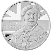 Mary Seacole £5 Srebro 2023 Proof Piedfort