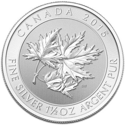 Multi Maple Leaf 1,5 uncji Srebra 2015