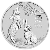 Perth Mint: Lunar III - Rok Królika 1000 gramów Srebra 2023