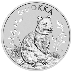 Quokka 1 uncja Srebra 2023