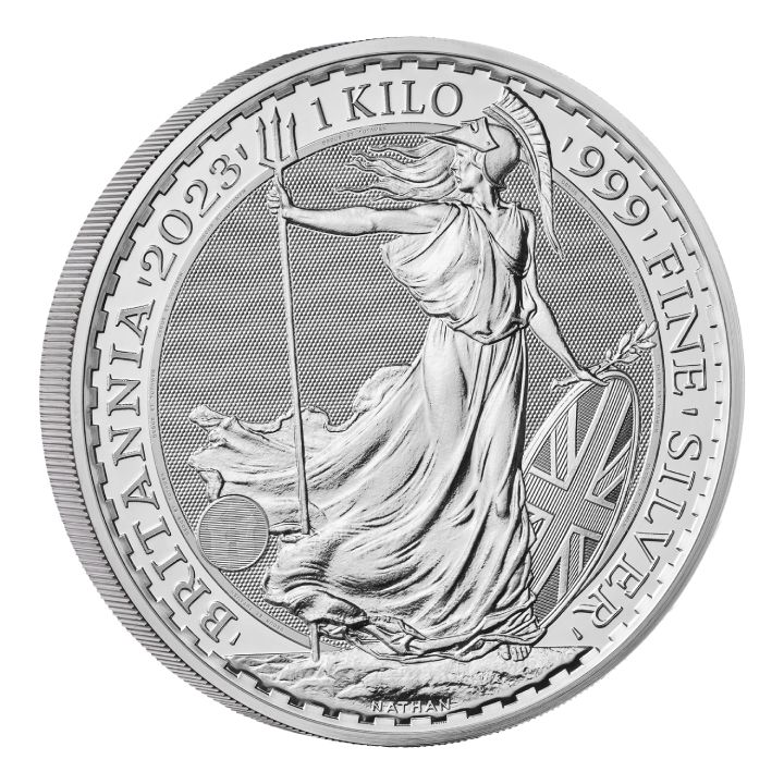 Britannia - King Charles III 1000 gramów Srebra 2023