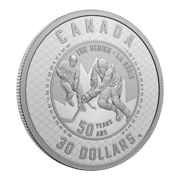 Canada: 50. rocznica Summit Series 2 uncje Srebra 2022 Proof