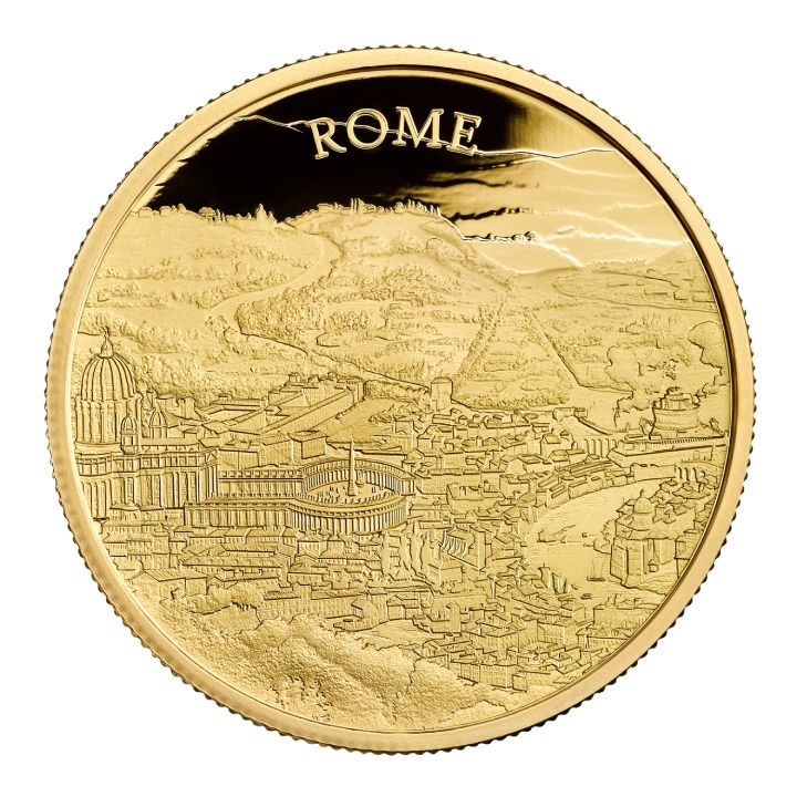 City Views: Rome 1 uncja Złota 2022 Proof 