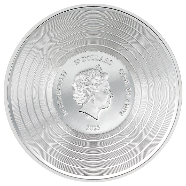 Cook Islands: Iron Maiden – Piece of Mind kolorowany 2 uncje Srebra 2023 Proof Ultra High Relief