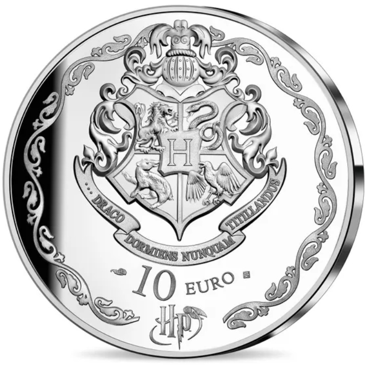 Francja: Harry Potter 10 Euro Srebro 2021 Proof 