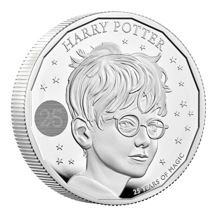 Harry Potter 25. rocznica 2 uncje Srebra 2022 Proof