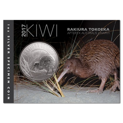 Kiwi 1 uncja Srebra 2017 Specimen