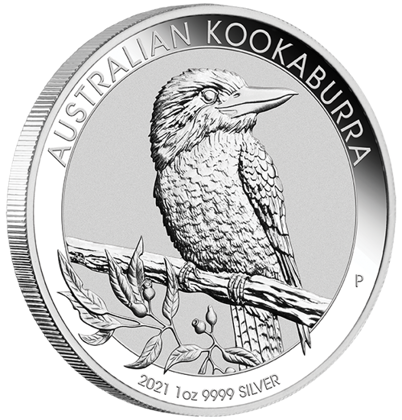 Kookaburra 1 uncja Srebra 2021