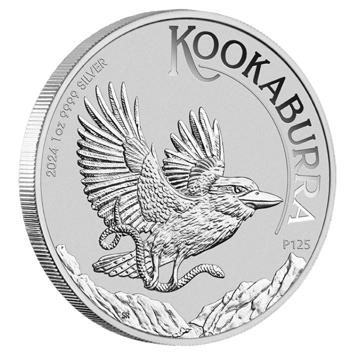 Kookaburra 1 uncja Srebra 2024