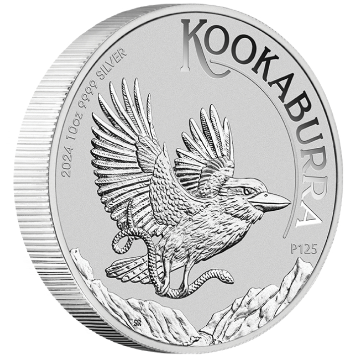 Kookaburra 10 uncji Srebra 2024