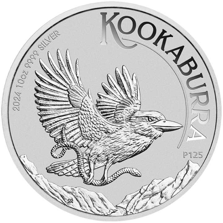 Kookaburra 10 uncji Srebra 2024