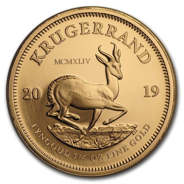 Krugerrand 1/4 uncji Złota 2019 Proof Privy Mark - D Day