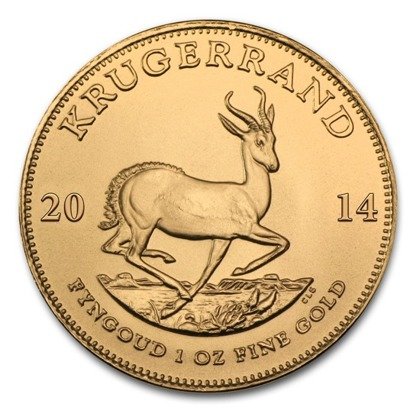 Krugerrand 1 uncja Złota 2014