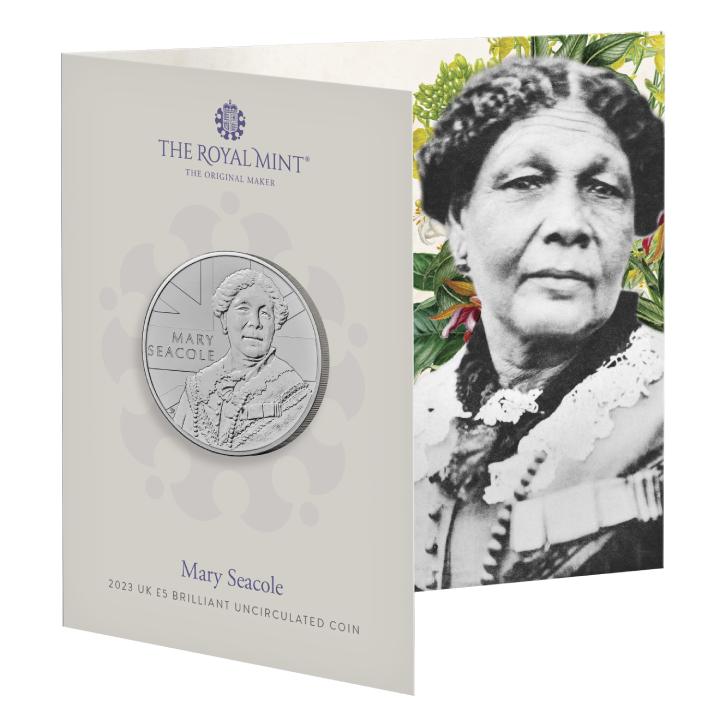 Mary Seacole £5 Miedzionikiel 2023