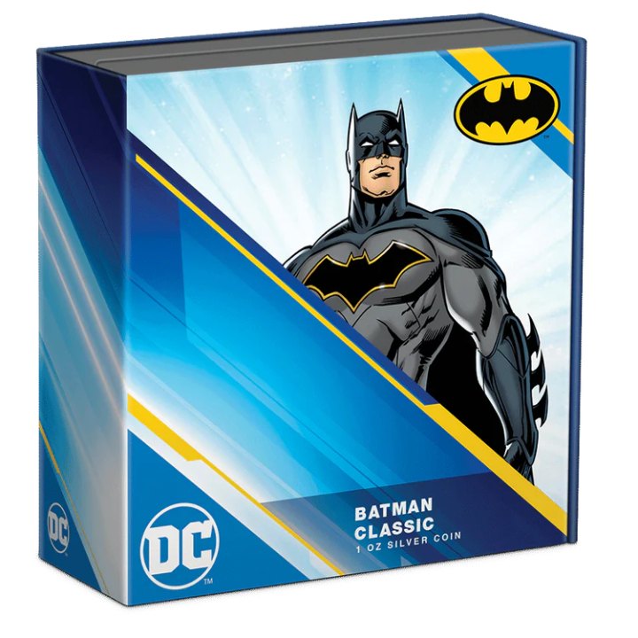 Niue: DC Comics - Batman 1 uncja Srebra 2022 Proof