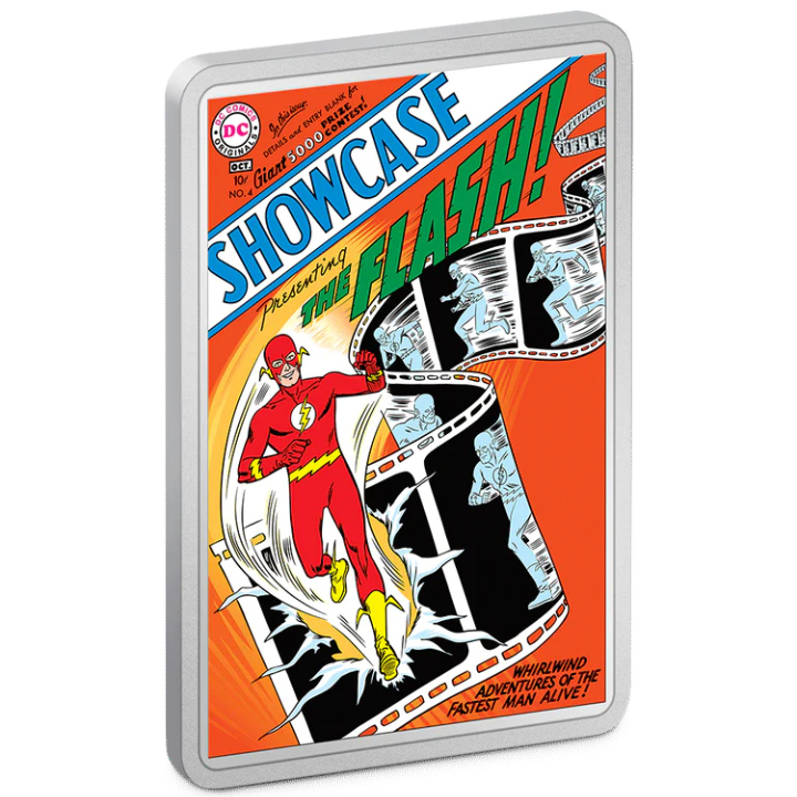 Niue: DC Comix - Showcase kolorowany 2 uncje Srebra 2023 Proof