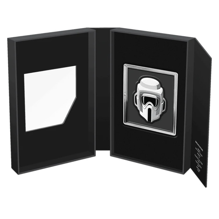 Niue: Star Wars The Faces of the Empire - Scout Trooper kolorowany 1 uncja Srebra 2021 Proof