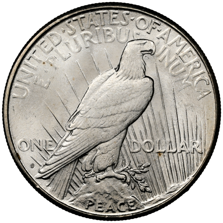 Peace Dollar Srebro Różne Roczniki 