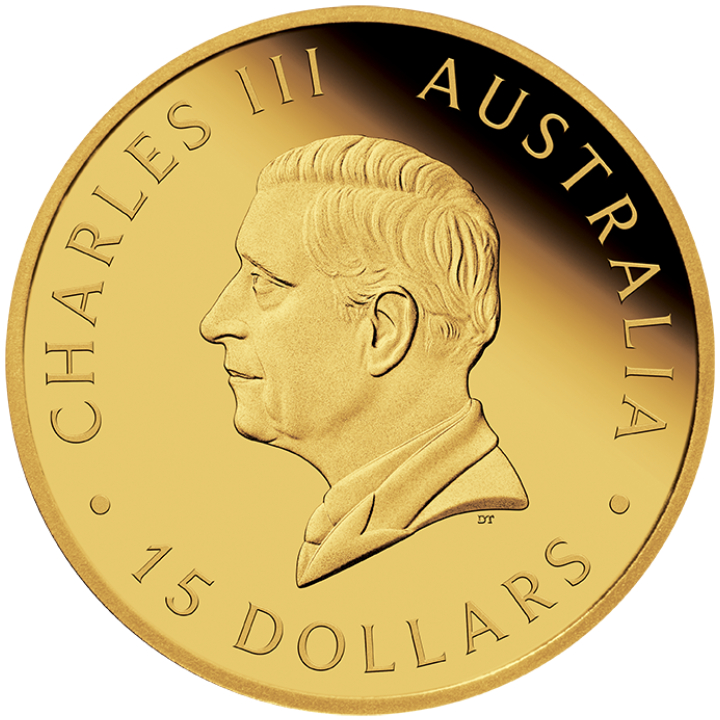 Perth Mint 125. rocznica powstania - Zestaw 5 monet Suweren Australijski Złoto 2024 Proof 