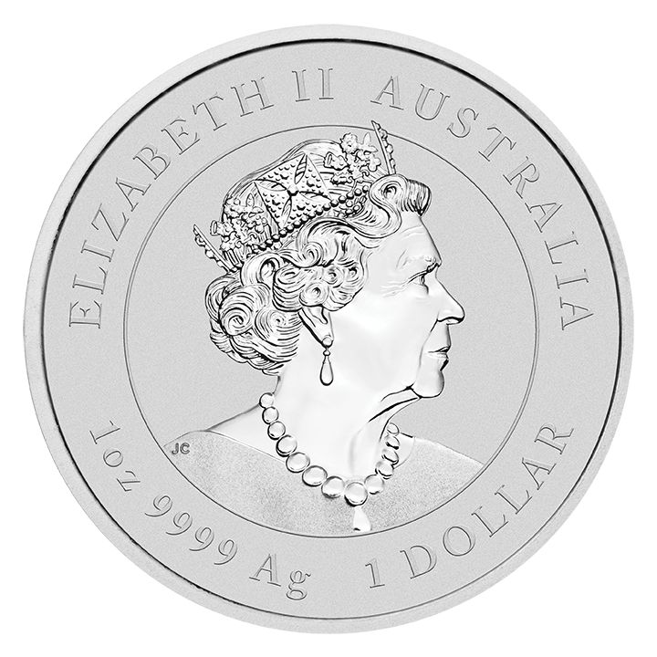 Perth Mint: Lunar III - Rok Królika pozłacany 1 uncja Srebra 2023 (w etui)