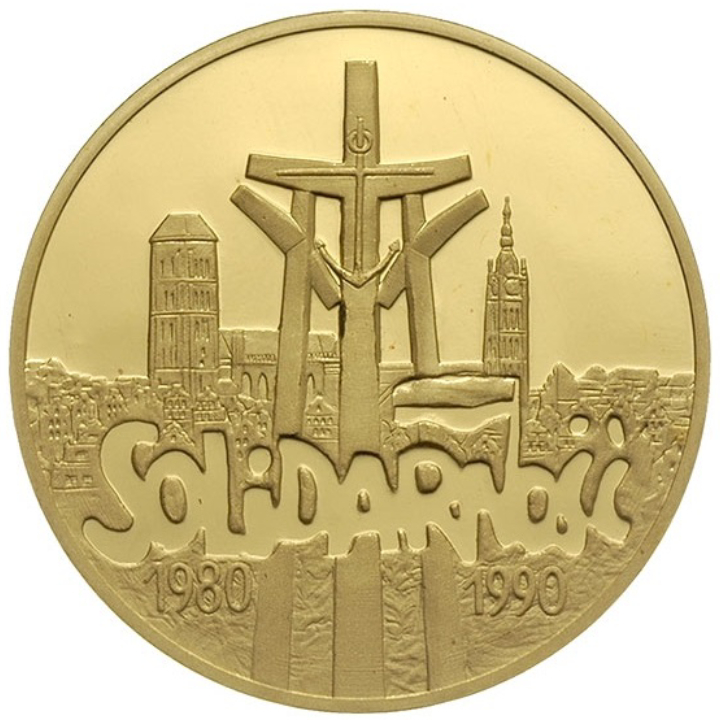 Polska: III RP "Solidarność" 200 000 Złotych 1990 