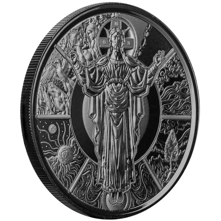 Samoa: The Creator 1 uncja Srebra 2024 Black Rhodium Proof