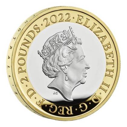 The 150th Anniversary of the FA Cup Srebro £2 2022 Proof