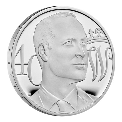 The 40th Birthday of HRH The Duke of Cambridge Srebro 2022 Proof 