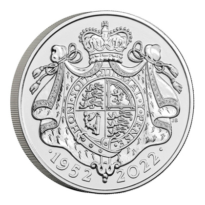 The Platinum Jubilee of Her Majesty The Queen Miedzionikiel £5 2022 