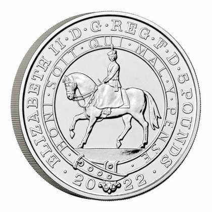 The Platinum Jubilee of Her Majesty The Queen Miedzionikiel £5 2022 