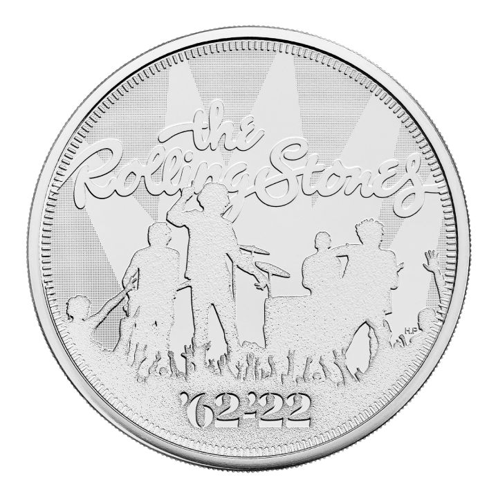 The Rolling Stones £5 Miedzionikiel 2022 