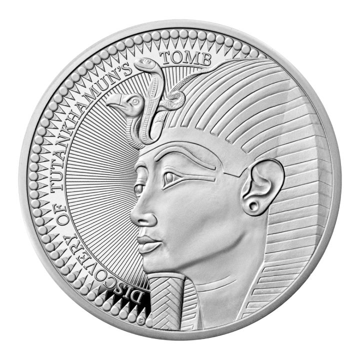 Tutankhamun Discovery 100. rocznica £5 Srebro 2022 Proof 