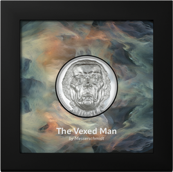  Cook Islands: Striking Heads - The Vexed Man 2 uncje Srebra 2023 Proof Ultra High Relief 