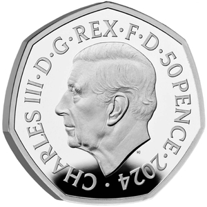 200 Years of the RNLI 2024 kolorowany 50p Srebro 2024 Proof 