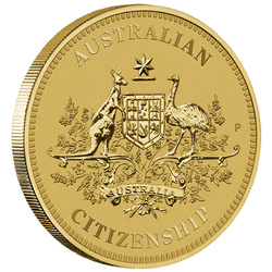 Australian Citizenship $1 Brąz Aluminiowy 2024 (moneta w karcie)