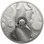 Big Five II: Rhino 1 uncja Platyny 2022 Proof 