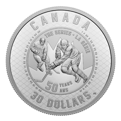 Canada: 50. rocznica Summit Series 2 uncje Srebra 2022 Proof