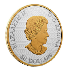 Canada: Holiday Gifts pozłacany 5 uncji Srebra 2022 Proof