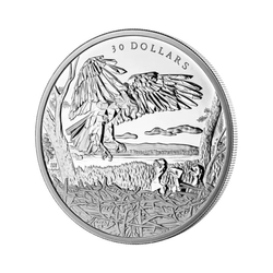 Canada: Multifaceted Animal Family - Bald Eagles 2 uncje Srebra 2022 Proof