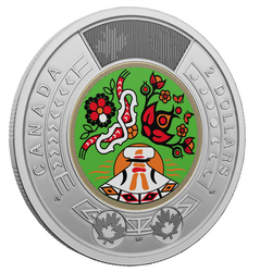 Canada: National Indigenous Peoples Day kolorowany $2 2023 