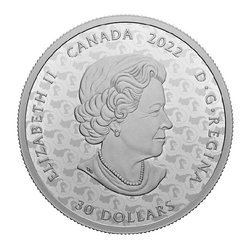 Canada: The Red Knight kolorowany 2 uncje Srebra 2022 Proof