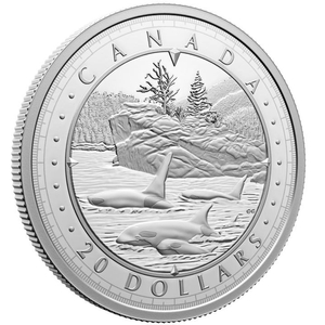 Canada: This Is Canada - Wondrous Waters $20 Srebro 2024 Proof 