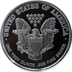 Classic Design: Walking Liberty 1 uncja Srebra Round