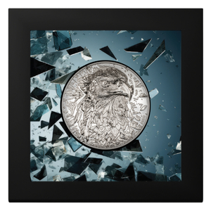 Cook Islands: Silver Burst - Bald Eagle 3 uncje Srebra 2024 Proof 