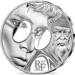 Francja: Harry Potter 10 Euro Srebro 2021 Proof 