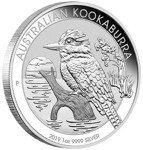 Kookaburra 1 uncja Srebra 2019