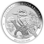 Kookaburra 1 uncja Srebra 2019